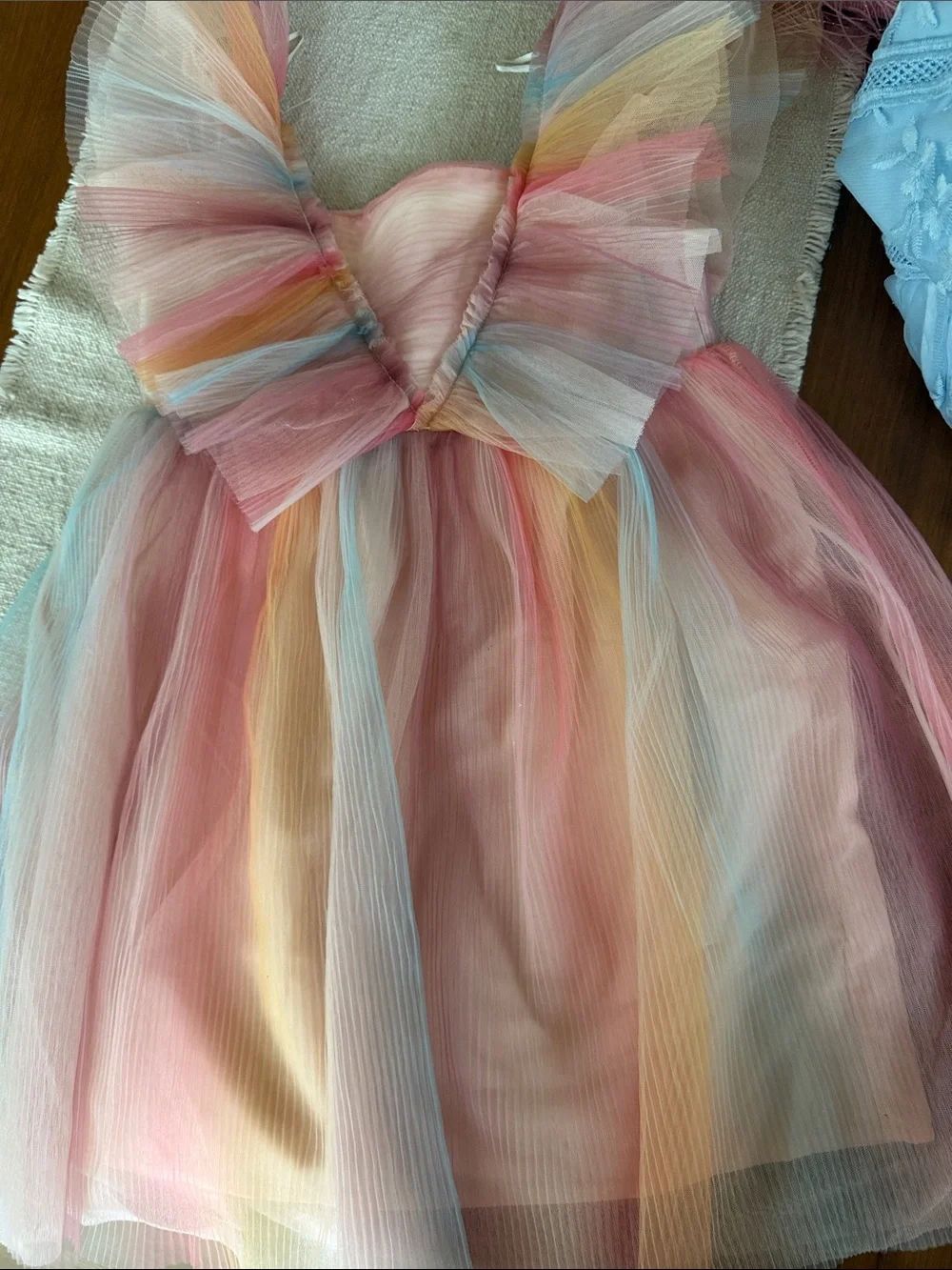 H&M girls rainbow party/formal dress